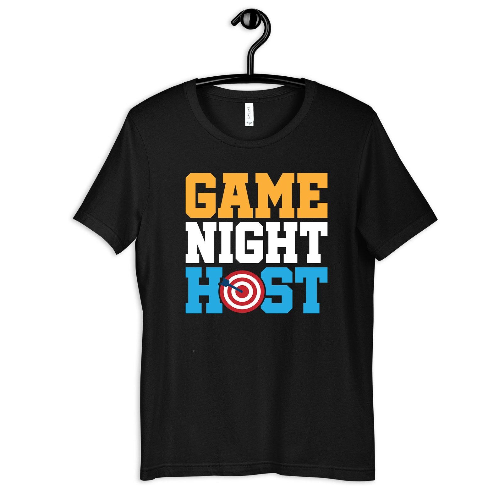 Game Night Host Shirt, Game Night T-Shirt, T-shirt, Tank Top, Women s Tee,T-shirt, T-shirt 3XL