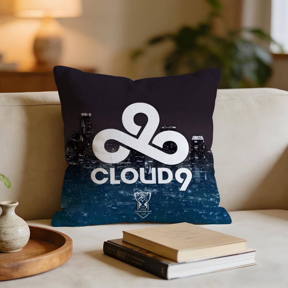 

Classic CCloud9 Cushion Cover Short plush pillowcase for bed sofa carwashable 30x30cm