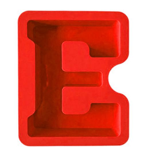 Epoxy Mold Reusable Anti-deformed Easy Demoulding Non-stick Flexible DIY Irregular Form Capital Letter Candle Stencil for Party