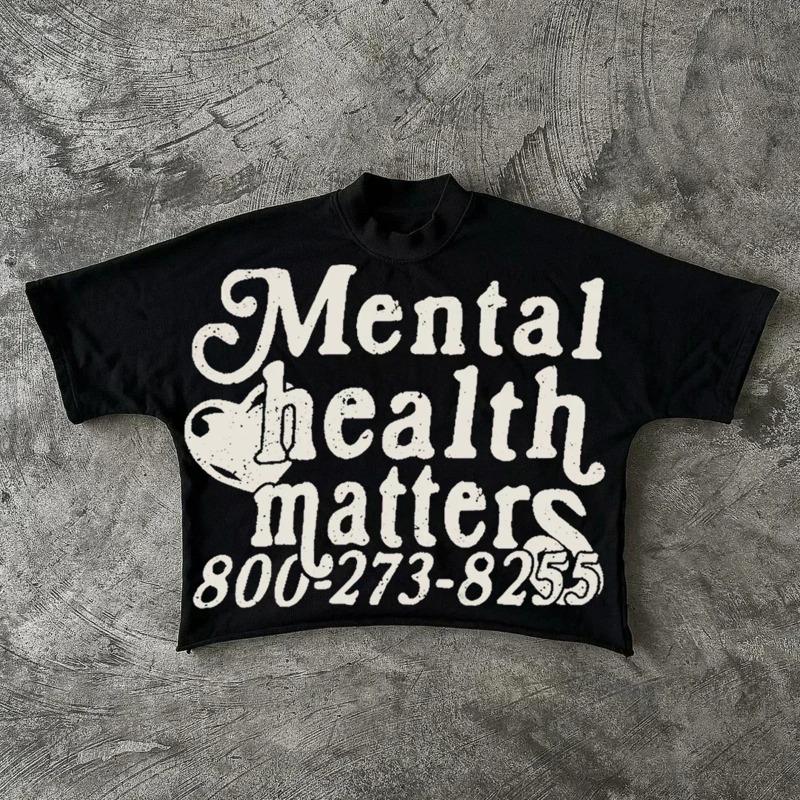 Harajuku Letter Graphic T Shirts Tops Men Women High Street Oversized T Shirt Pro Choice Streetwear Vintage Tee Clothing