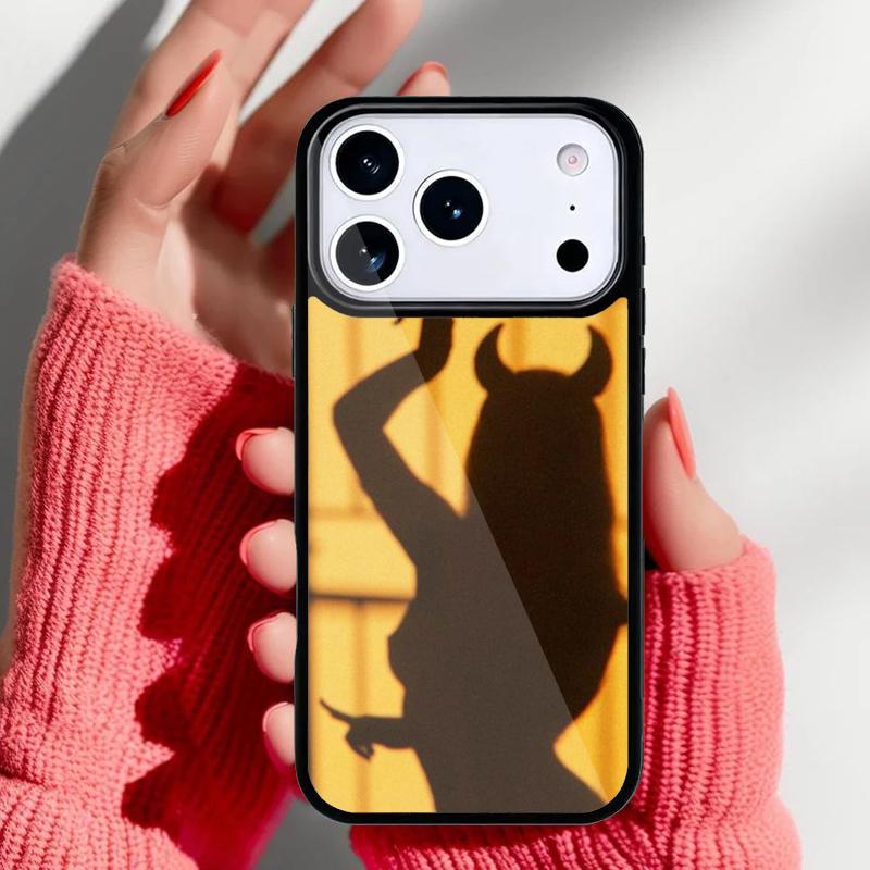 Ästhetisches Teufelsmädchen Bad Girl Handyhülle für iPhone 17 16 15 14 13 Pro Max Rückabdeckung für 12 11 Pro Hülle