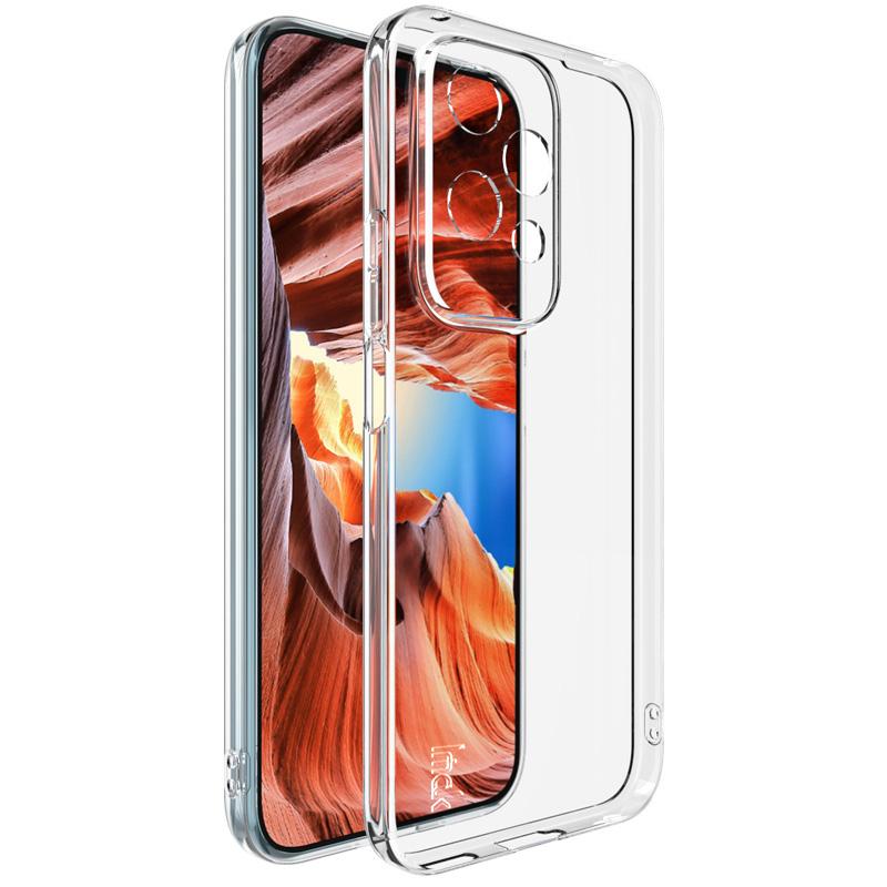 IMAK UX-5-serien for Honor 200 Lite-deksel Gjennomsiktig Myk TPU Slankt Telefondeksel