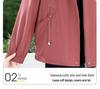 Spring Windbreaker: Stylish 2026 Loose Fit Jacket for Young, Middle-Aged, and Elderly Women