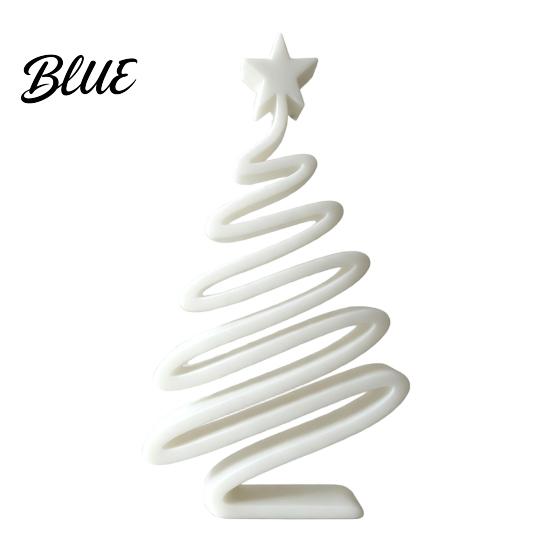 Living Room Accents 3D Printed Minimalist Christmas Tree Desktop Ornament Modern Holiday Table Handcrafted Figurines Sign for Bedroom Home