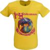 Unisexs Yellow Official Jimi Hendrix Are You Experienced T Shirt