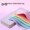 2 Stück Rainbow Rag PVA Wrap Technology Schwamm Umweltfreundlicher, super saugfähiger Reinigungsschwamm Küchenzubehör