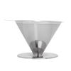 Stainless Steel Brew Drip Coffee Filter Funnel Cup Dripper Coffee Machine Accessories