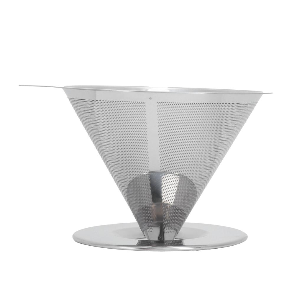 Stainless Steel Brew Drip Coffee Filter Funnel Cup Dripper Coffee Machine Accessories