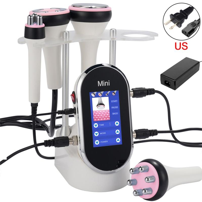 4 In 1 Facial Care 40K Cavitation Lipo Slimming Ultrasonic Liposuction Cavitation Machine Skin Tightening Lifting Device