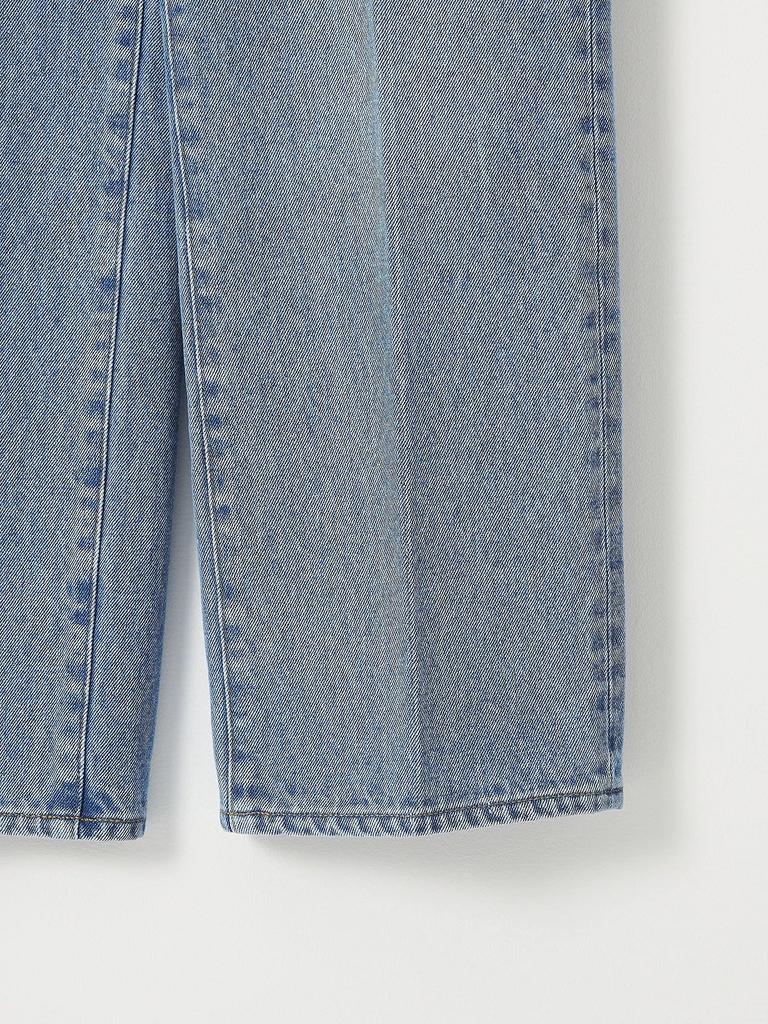 United Arrows Green Label Relaxing EMMEL REFINES EM Center Press Straight Denim 66146990863 XS Pants, 7110, LT.BLUE (71),