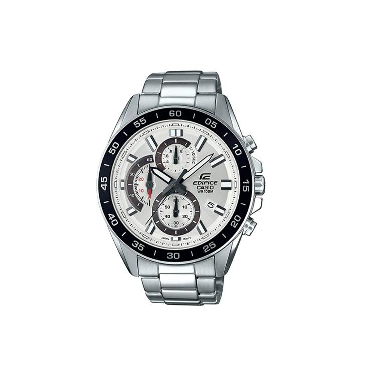 CASIO Men EDIFICE Silver Watch EFV-550D-7AV EFV-550D-7AV Silver Strap