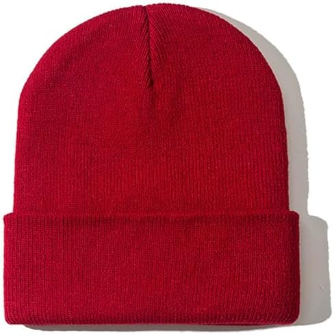 Rosoz Unisex Winter Beanie Cuffed Knit Skull Cap for Men and Women
