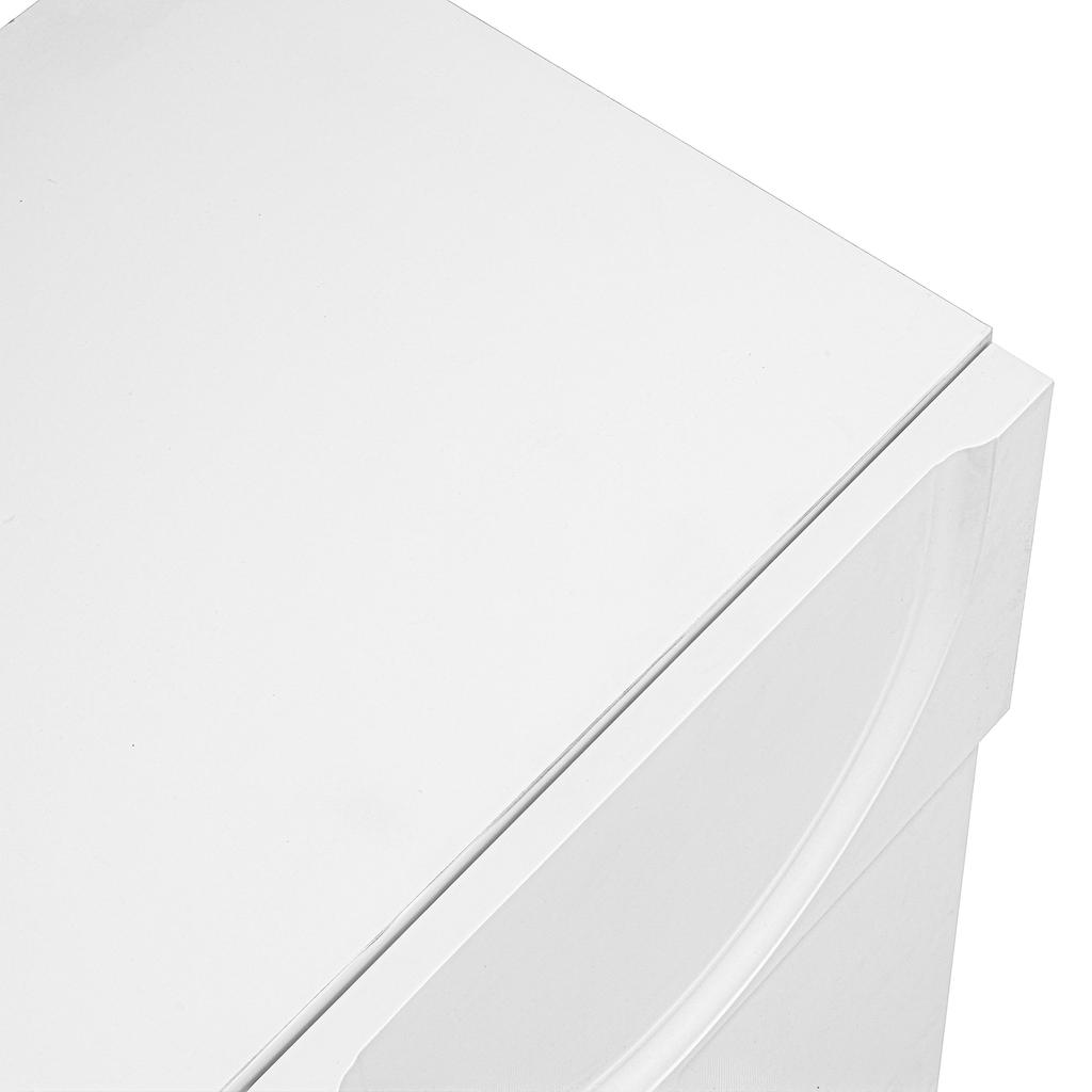 Geometric Designer Dining Room Sideboard with Irregular Curves, Multiple Storage, and Stylish White – Perfect for Minimalism & Modern Decor