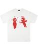 Vamtac Men'S Oversized Graphic T-Shirts Featuring Y2K Vintage Designs with Cupid'S Love Arrow, Short-Sleeved Streetwear