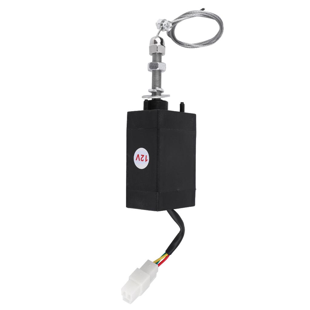 DC 12 24V Diesel Engine Flame Out Device Engine Stop Solenoid Valve(12V)