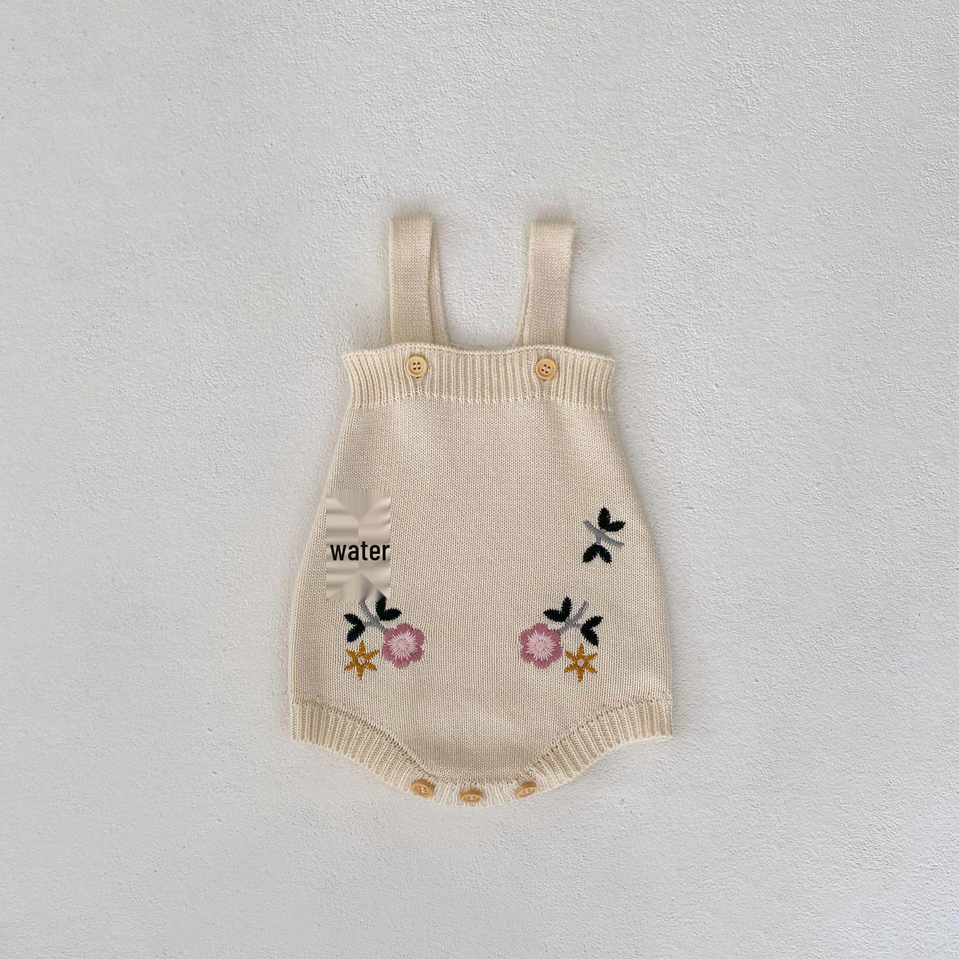 

Весенний хлопковый кардиган для новорожденной девочки с цветочной вышивкой и оборками на воротнике 66cm