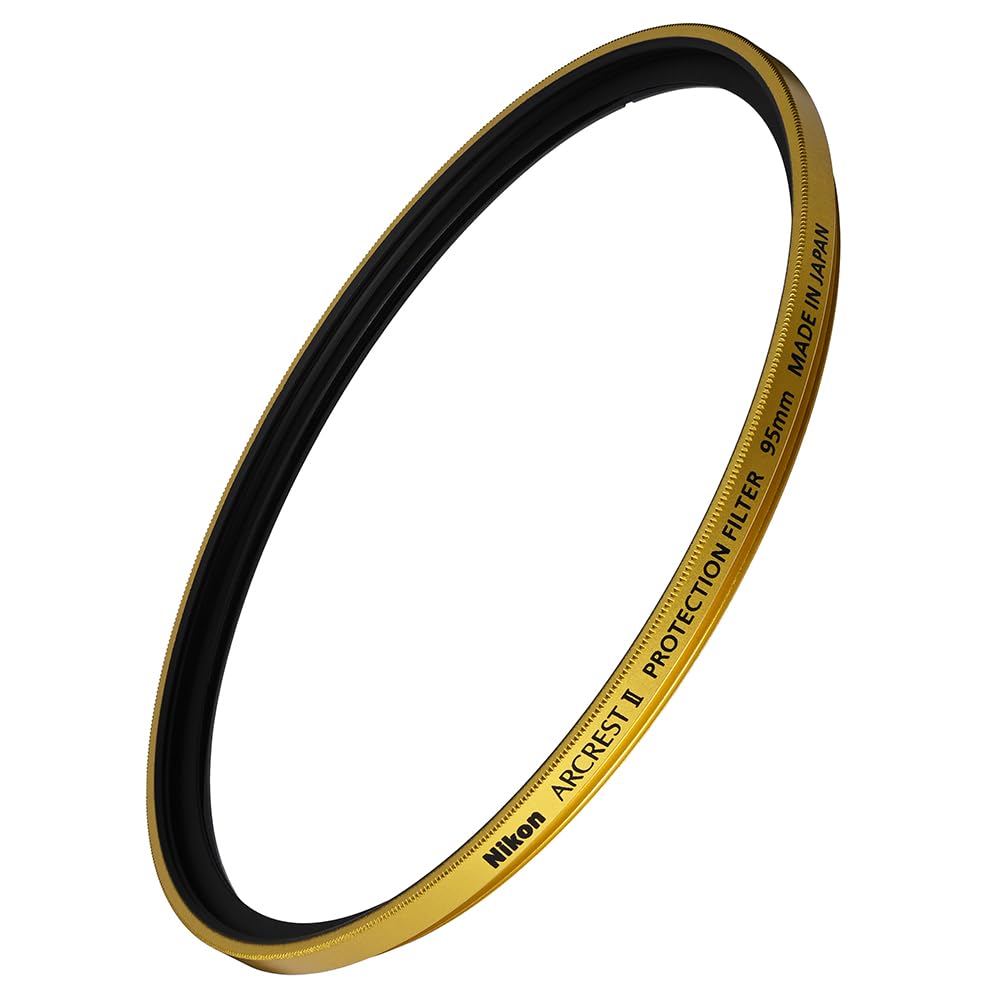 

Nikon ARCREST II PROTECTION FILTER GOLD EDITION 95mm Alcrest 2 Interchangeable Lens Protective Filter with Antistatic Coat Gold Edition ARIIGL-PF95 золотий