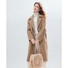 Betu Women's 100% Pure Wool Mid-Length Winter Coat