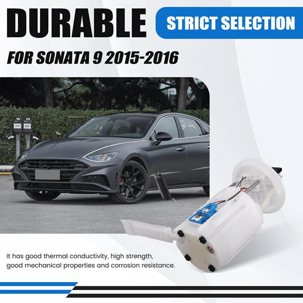 31110C3500: Compatible with 2015-2016 Hyundai Sonata Fuel Pump Module Assembly.