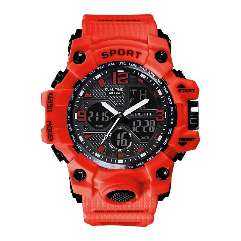 

Watches for young men, middle and high school students, fashion trends, black technology sports, luminous boys electronic watches