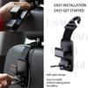 Purse Holder For Car Adjustable Multifunctional Car Hooks Headrest Hooks For Car Car Back Seat Hooks Car Necessities