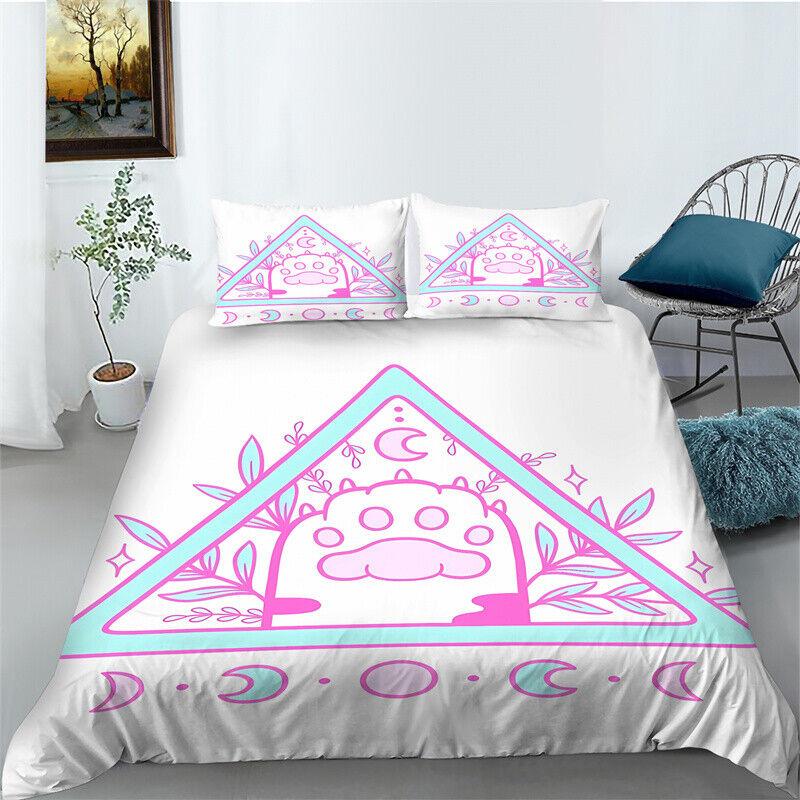 Cartoon Pattern Bedding Quilt/Duvet/Doona Cover Set Pillowcase