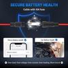 12/24V Quick Charge 3.0 and PD USB C Car Charger Socket Power Adapter with Digital LED Voltmeter for Vehicles