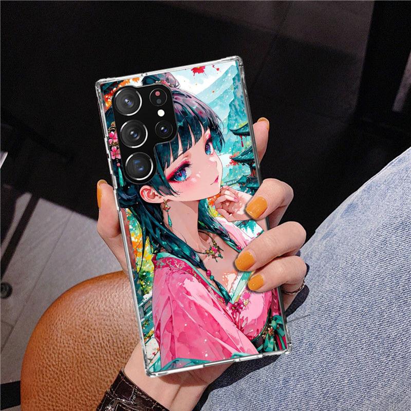 A-Apothecary D-Diaries Maomao Phone Case For Samsung Galaxy S24 S25 Edge S26 Ultra S23 S22 S21 Plus S20 FE + Personalized Print