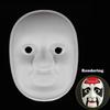 DIY Blank Paper White Masks Halloween Party Cosplay Painted Masquerade Kids Cartoon Animals Hand Paintable Mask