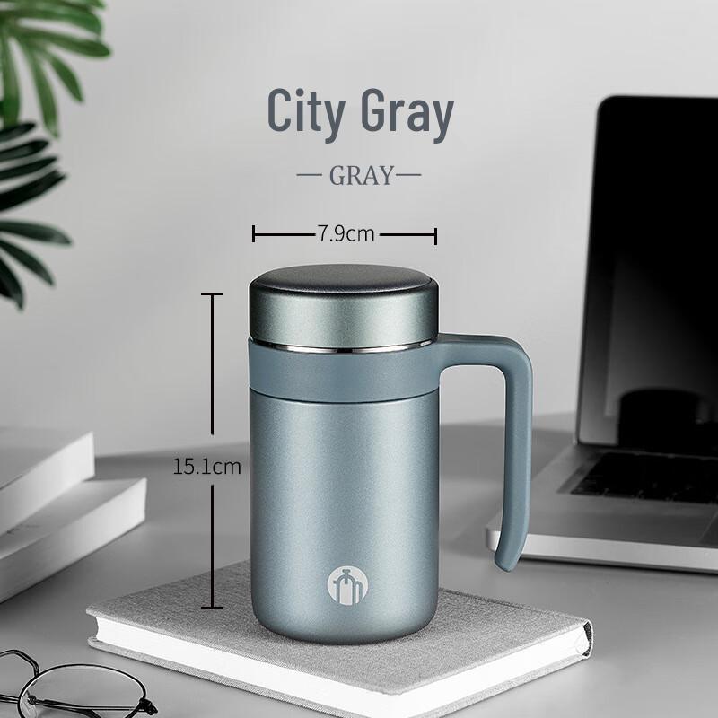 Fuguang 460ml Chamashi 316 Stainless Steel Insulated Mug with Handle
