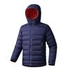 Unisex Hooded Down Jacket: 90% White Duck Down, Fleece-Lined, Thickened Warm Outerwear for Autumn/Winter Outdoor Sports.