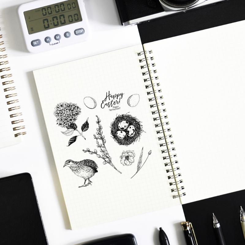 Animal Clear Silicone Stamp for DIY Invitation Card Scrapbooking Paper Craft Rubber Stamp Handmade Journaling Supplies