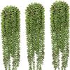 Eucalyptus Leaves Artificial Succulents False Potted Hanging Potted Ornaments Hanging Wall Plants