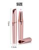 1pc electric eyebrow trimmer Eyebrow trimmer Facial hair remover Female makeup painless automatic eyebrow trimmer tool