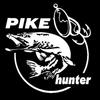 Pike Hunter Fish Samolepka na auto Reflexní PET samolepka Dekor na auto dvířka okna na notebook