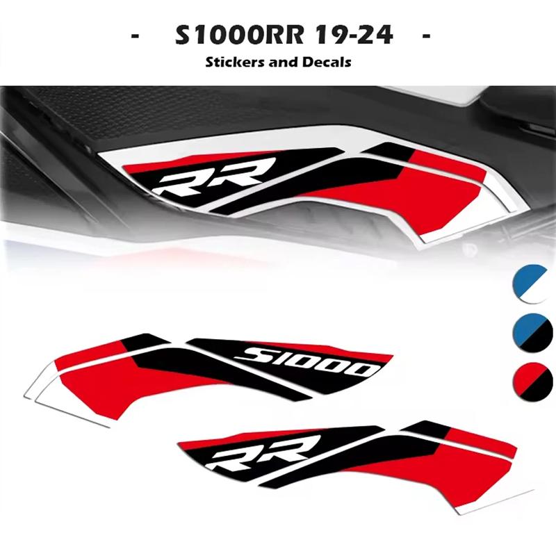 Motorcycle Fairing Shell Sticker Lower Knee Paint Decals For BMW S1000RR S1000 RR S 1000 RR 2019 2020 2021 2022 2023 2024