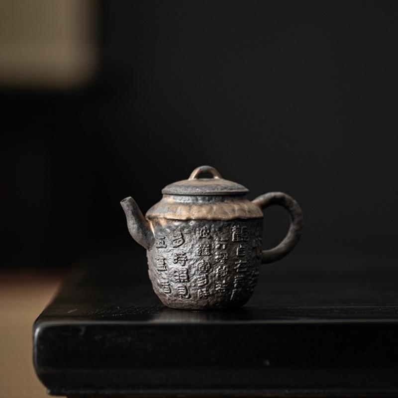 

Retro Japanese Style Pot Teapot Kung Fu Coarse pottery Tea Making Device Tea Infuser Tea Kettle Chinese Small Teapot