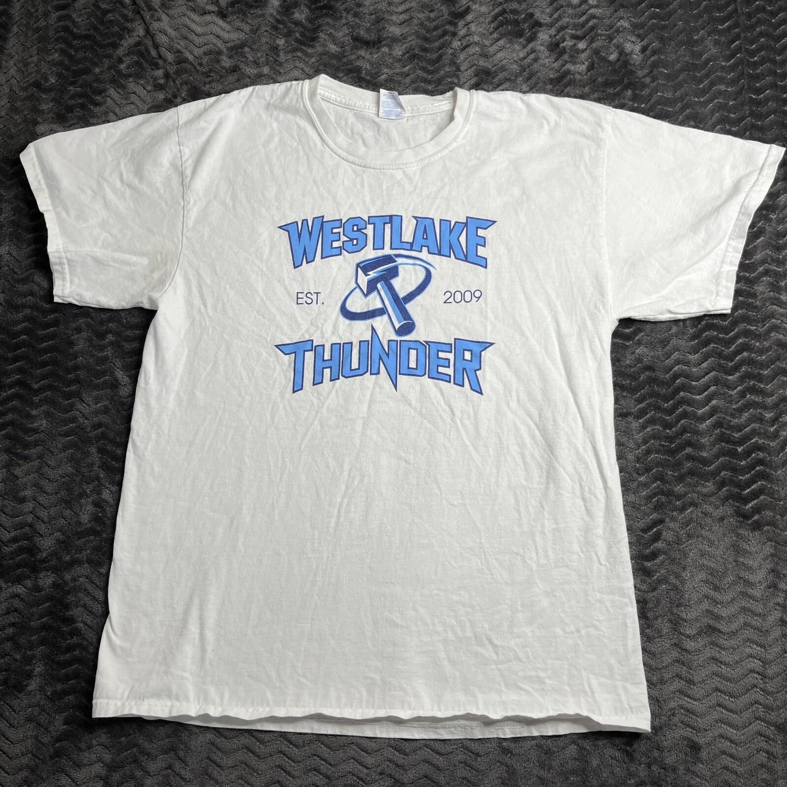 Футболка Westlake Thunder Белая Размер Большой XL