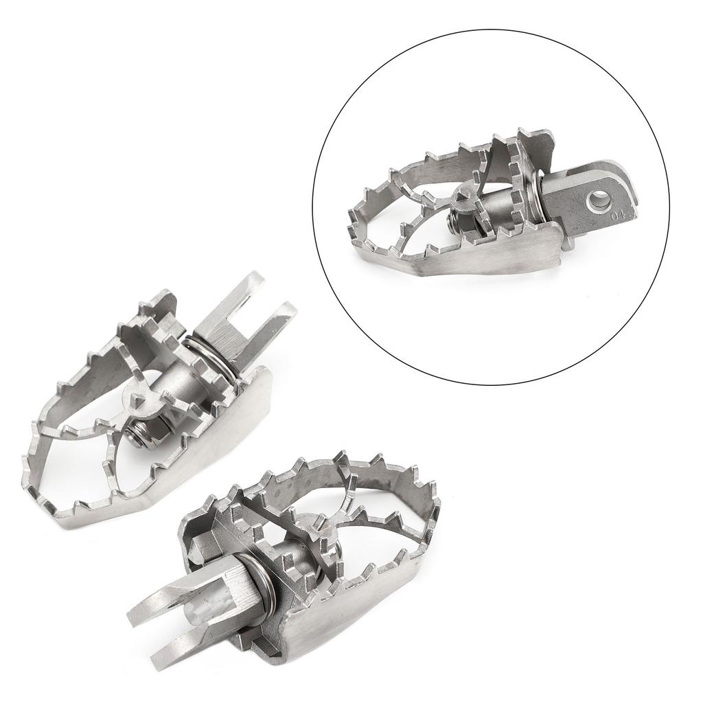 Front Foot Pegs Pedal Pad Footpegs for SUZUKI GW250 INAZUMA 2011-2021