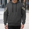 Autumn/Winter Jacquard Heavyweight Men's Warm Hooded Outdoor Sports Hoodie