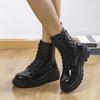 2025 New Ankle Boots for Women Women's Boots Lace Up Shoes for Women Motorcycle Boots Botines Ladies Botas De Mujer