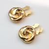 [HF]Hot 2PCS Button Cover Cufflinks For Women And Men Fashion Alloy Shirt Sleeve Collar Clips Decoration Accessories