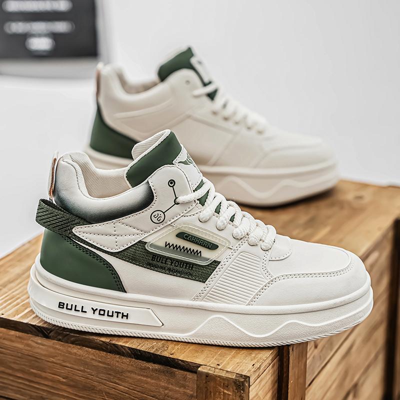 

Высокие мужские кроссовки для отдыха на открытом воздухе, нескользящая мужская повседневная обувь, модная износостойкая классика, дышащие ботинки для скейтбординга в стиле ретро 39