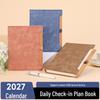 2027 Daily Planner: One-Page Office Meeting Organizer, High-Efficiency Time Management Notebook with Logo Printing Option