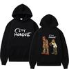 Hoodie Pullover Street Wear Unisex Y2K Street Fashion Autumn Winter Plushed Brand Women's Sweater Loose Comfortable Pullover Clothing