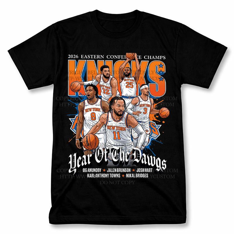 Jalen Brunson Josh Hart Karl Anthony Towns Champions Graphic T Shirt XXXL