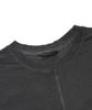 STIGMA Docking Insideout Pigment Oversized Short Sleeves T-Shirts Charcoal