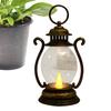 Retro Desk Lamp Battery Powered LED Retro Portable Lantern Home Decor Lights LED Tent Light For Living Room Patio Festival Decor
