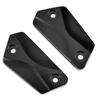 1 Paar Bremsflüssigkeitsbehälter-Abdeckung Kappe Lenker CNC-Aluminiumlegierung Rot Schwarz Für Sur Ron Light Bee X LBX für Segway X260 X160 Ganzjährig