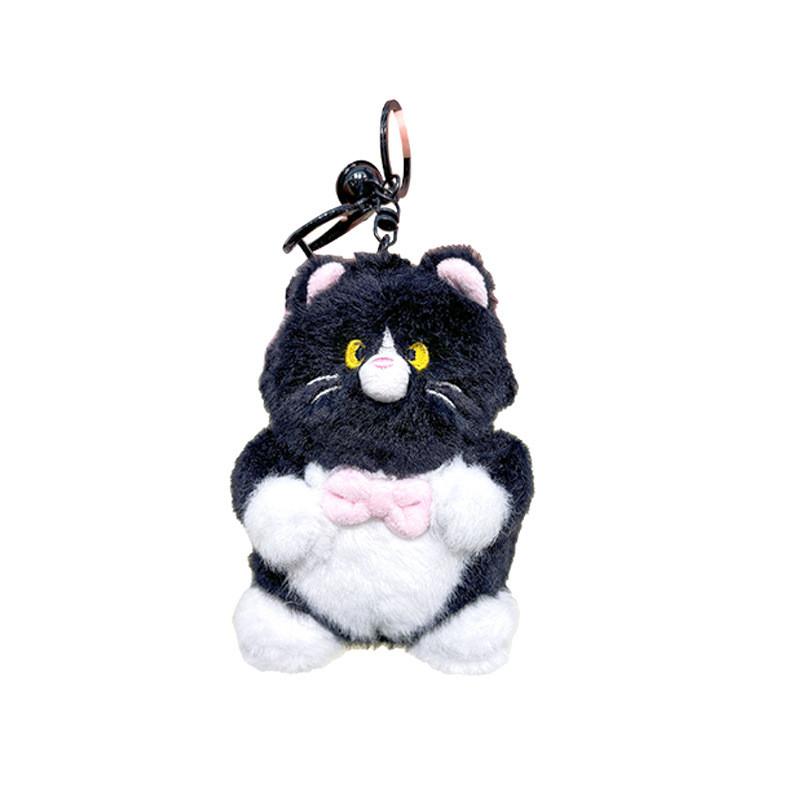 Jinnew Original Cat Plush Keychain Charming Soft Fur Keychain Accessory For Pet Lovers